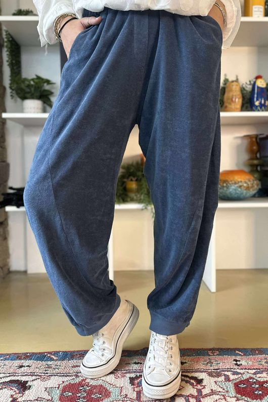 Terry B Classic Relaxed Pant Denim